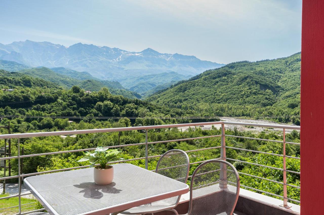 Gefiri Plakas Hotel Bagian luar foto