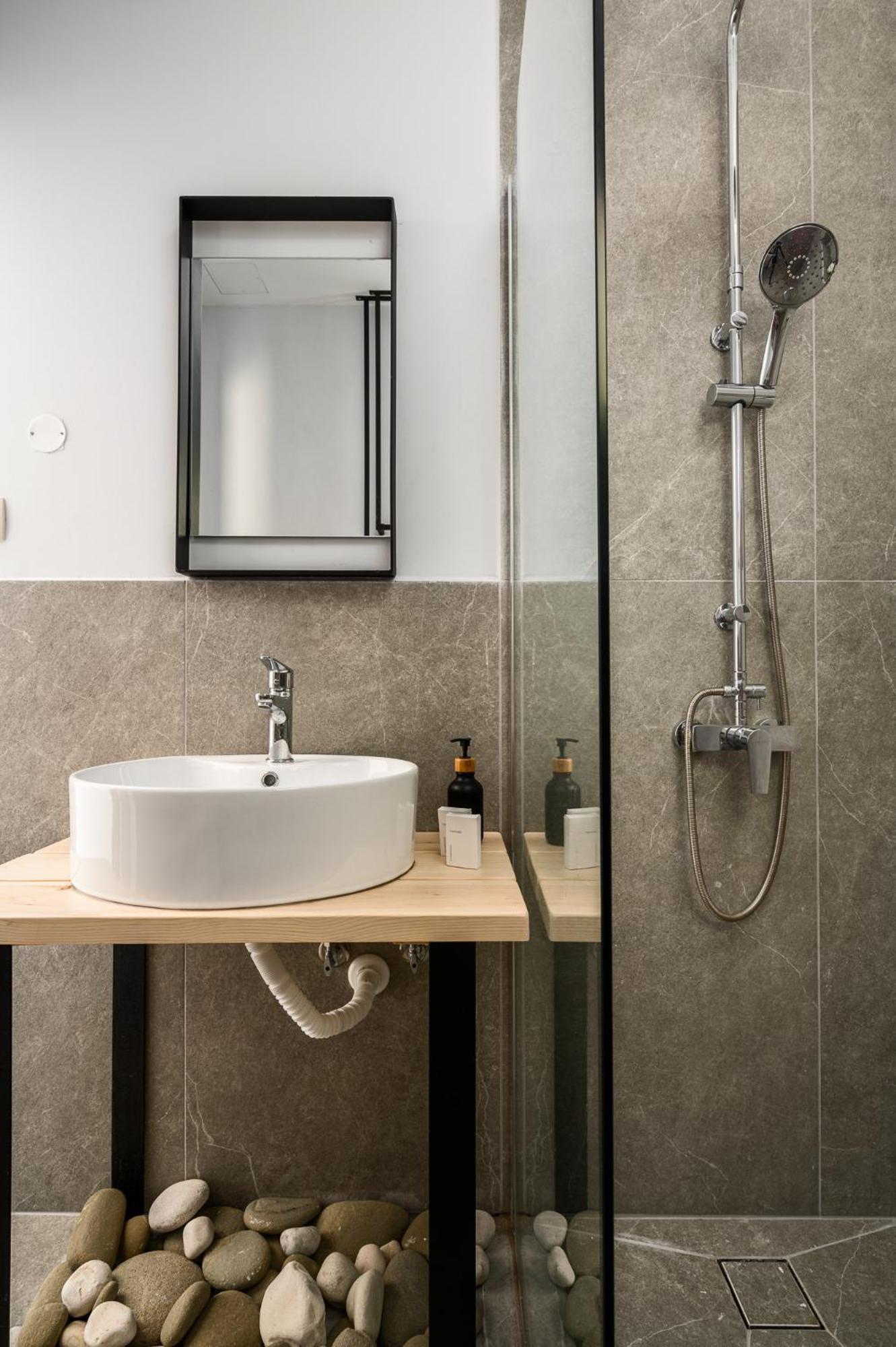 Gefiri Plakas Hotel Bagian luar foto